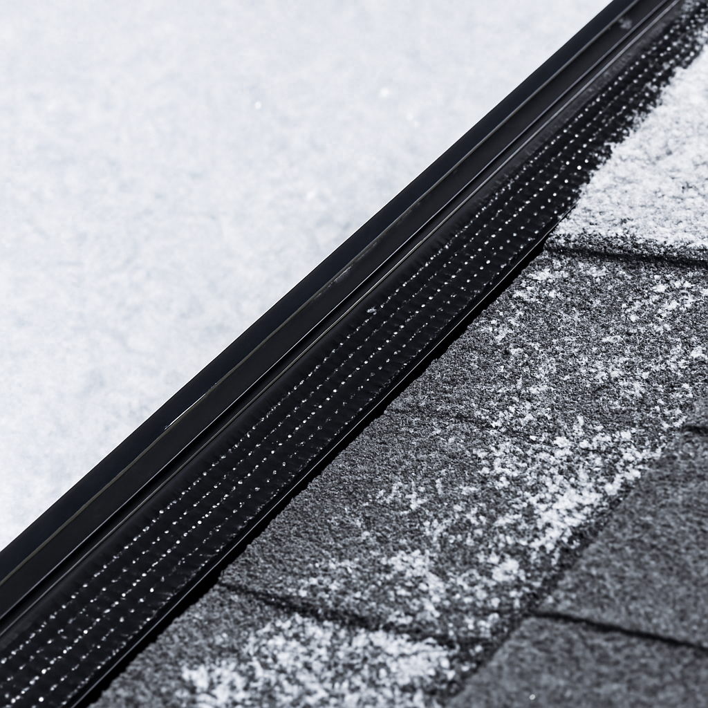 bande frontale neige